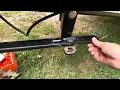 Hooking up the Reese weight distribution hitch