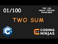 Two Sum Array Coding Ninjas Code Verse 07 Sachin Sharma
