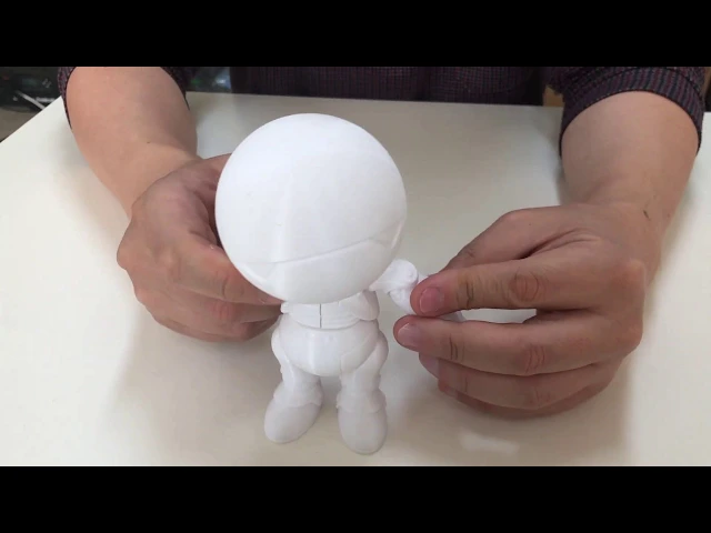 Foldable robot Marvin 2005 from Hitchhiker's Guide video thumbnail