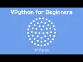 VPython for Beginners 39 - Points