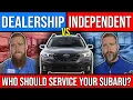 Dealership vs Independent Who Should Service Your Subaru