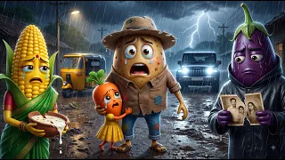 😱 इस छोटी गाजर का असली सच जानकर आलू के पैरों तले ज़मीन खिसक गई!