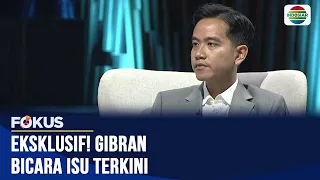 wapres gibran bahas isu terkini dan target 19 juta lapangan kerja dalam wawancara eksklusif fokus