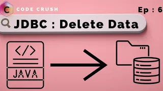 Delete Data using JDBC in Database Table JDBC Delete Java Database Connectivity JDBC Tutorial