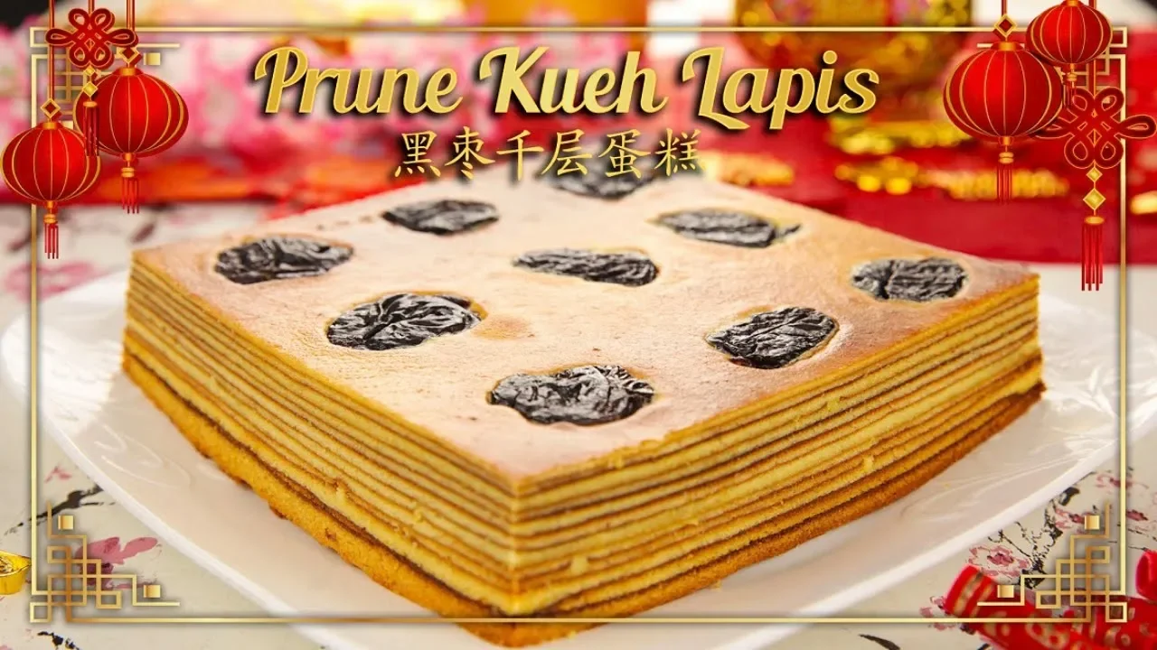 How To Make Prune Kueh Lapis   Share Food Singapore