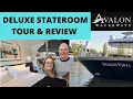 Avalon Waterways Deluxe Stateroom Tour and Review