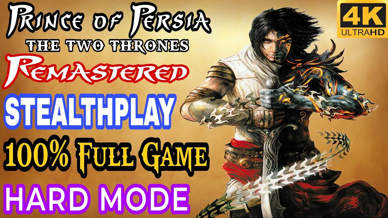 Prince Of Persia The Two Thrones Full Gameplay Walkthrough (HARD) 4K 60FPS UHD || 100% Playthrough Prince Of Persia The Two Thrones Full Gameplay Walkthrough (HARD) 4K 60FPS UHD || 100% Playthrough