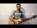 Download Lagu Say you won't let go - James Arthur (Vini acoustic cover)