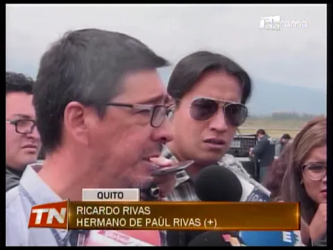 Restos del equipo periodístico de El Comercio serán sepultados el viernes