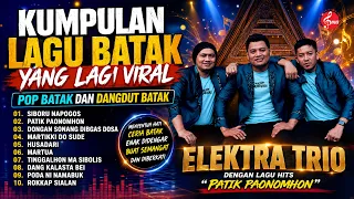 Kumpulan Lagu Batak Yang Lagi Viral || Elekta Trio - Patik Paonomhon