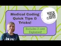 ICD-10-CM Quick tips tricks Excludes 2 notes explained