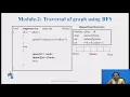 Graph Traversal Algorithm - Implementation of Breadth First Search BFS