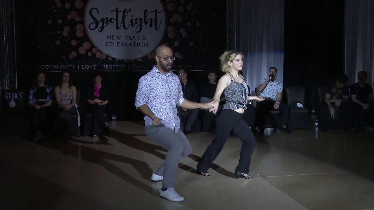 Spotlight New Years 2019 2020 Advanced Jack & Jill Marlin Jenkins & Casey Margules