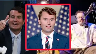 Alex Stein and Sam Hyde clash over Charlie Kirk