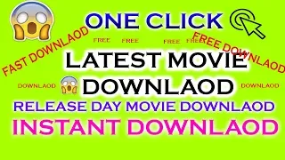 how to download only one click movie downlaod hollywood bollywood or south in hindi mrtechsoni
