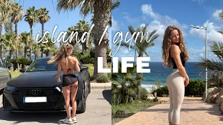 a few days in my life 🌺 | gym, island life & girl therapy