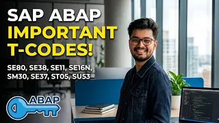 SAP ABAP T-Codes Cheat Sheet Most Used Transactions