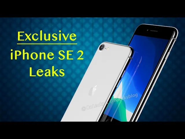 Exclusive: iPhone 9 or iPhone SE 2 Renders