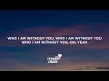 BUNT., The Chainsmokers - Spaces (Lyrics) ft. Izzy Bizu