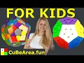 The BEST tutorial How to solve a Megaminx FOR KIDS LESSON CubeArea FUN