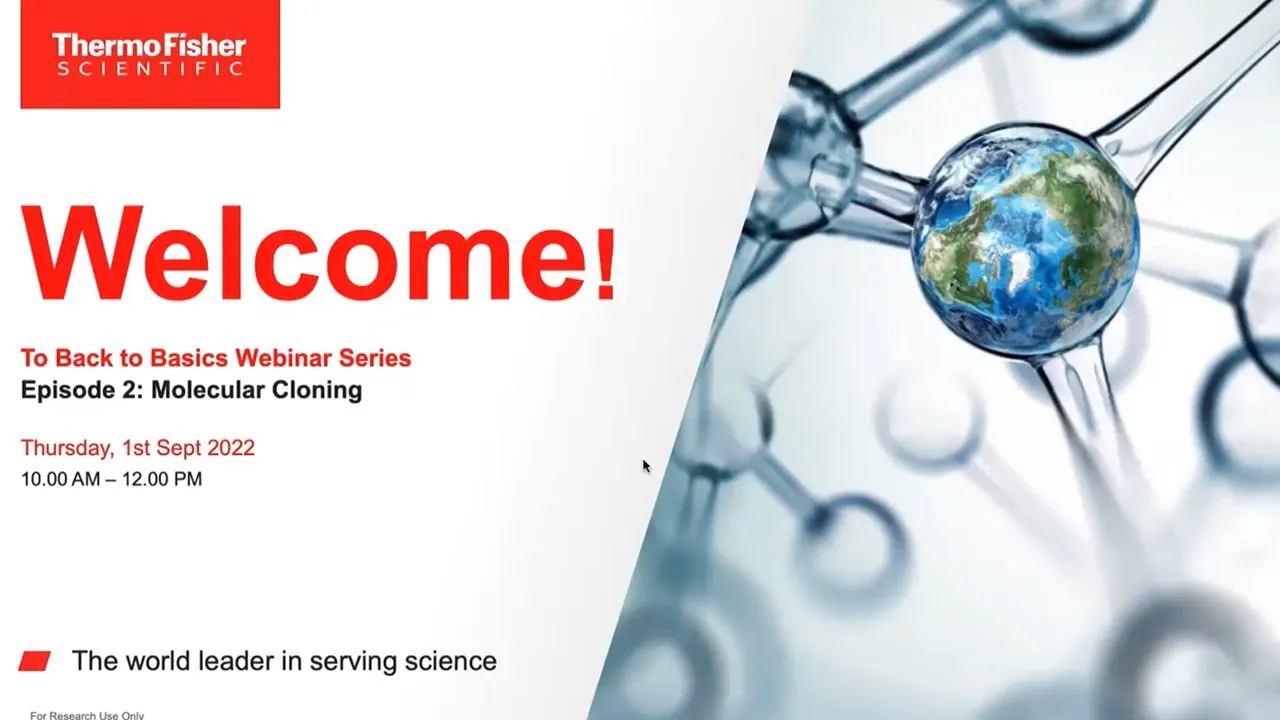 Back to Basics with Thermo Scientific - Episode 2: Molecular Cloning
