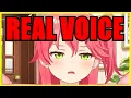 Miko Accidentally Reveals Her Real Voice【Hololive | Eng Sub】