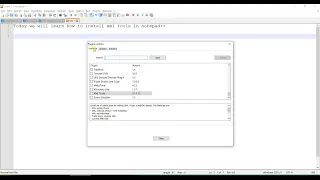 How to install XML tools in Notepad