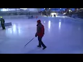 Daybreak s Melissa Holmes takes a spill during curling