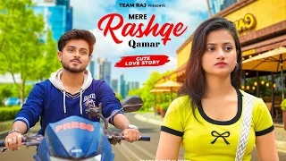Mere Rashke Qamar | Junaid Asghar | Cute School Love Story | Ft.Ruhi & Kingshuk | Team Raj Presents