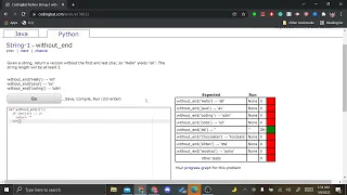 Coding Bat Problem 29 Without End