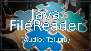 Java FileReader in Telugu FileReader Java in Telugu Java in Telugu