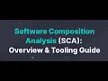 Software Composition Analysis SCA