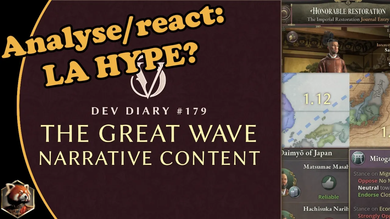 ANALYSE dev diary: The Great Wave