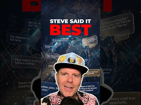 Steve’s Trading Wisdom: Words That Hit Different ✅🎤 #shorts