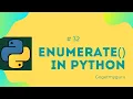 32 Enumerate in Python Gogetmyguru