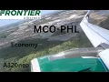 TRIP REPORT Frontier Airlines A320neo - Orlando MCO to Philadelphia PHL