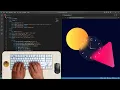 ASMR Coding-Glassmorphism Style Analog Clock - No Talking