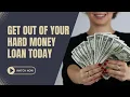 Lagu GET OUT OF YOUR HARD MONEY LOAN TODAY #gustanchoassociates #hardmoneyloan #dscrloan