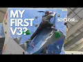 My FIRST V3 Climbing Journey Ep 5 5