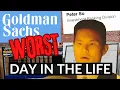 Scariest Day in the Life of a Goldman Sachs Investment Banker