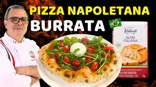 TOP PIZZA VERÃO NAPOLETANA "SALADA COM BURRATA"