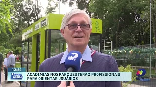 Novas academias ao ar livre ampliam espaços para prática física em Chapecó