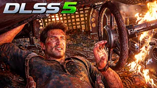 UNCHARTED 4 most INSANE CHASE with 2x DLSS looks like a MOVIE [4K60PS]