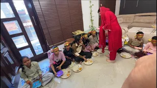 बहू ने खोला व्रत,कंजक को दिया ?😍@PrinceVermaVlogs8687 @princeverma5507 @nikkidahiya7010