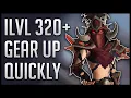 How To Gear Up ILVL 320 ALL BY YOURSELF - No Group Content Needed Season 2 Midnight
