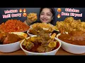 Download Lagu SPICY MUTTON NALLI CURRY, CHICKEN DUM BIRYANI, SPICY CHICKEN TANGDI CURRY, JEERA RICE \u0026 FRIED RICE