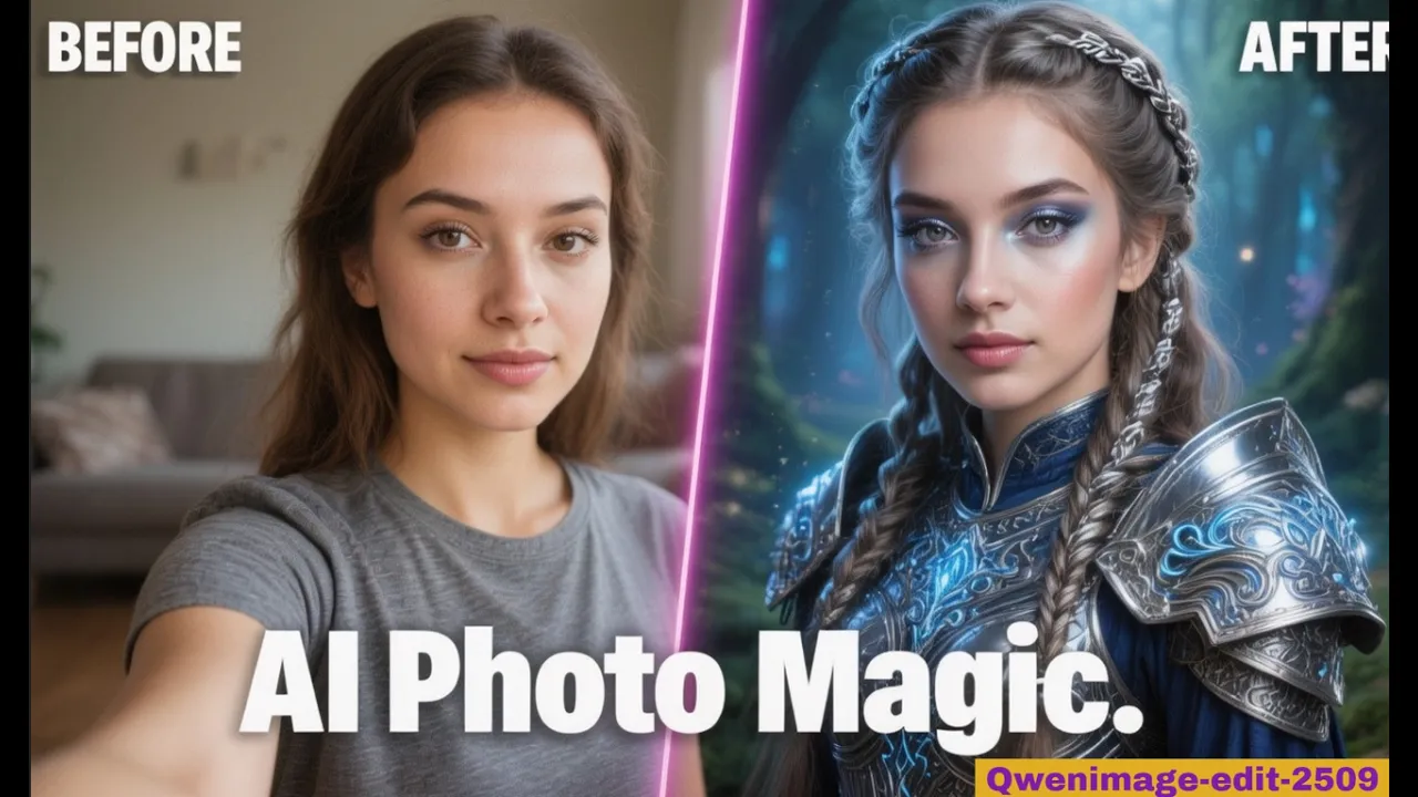 Mac or PC: Run Qwen-Image-Edit 2509 locally (GGUF to save VRAM) - Mac AI Tutorial Video Thumbnail