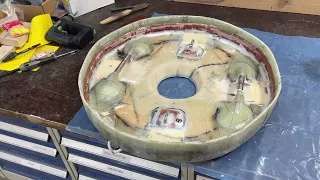 27 Sep 2023  Strong points for the ratchet strap aft hatch