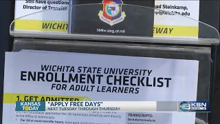 Apply to Kansas colleges for free next week