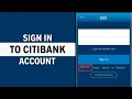 Citi Bank Login - How to Sign in to CitiBank Online Banking Account 2024